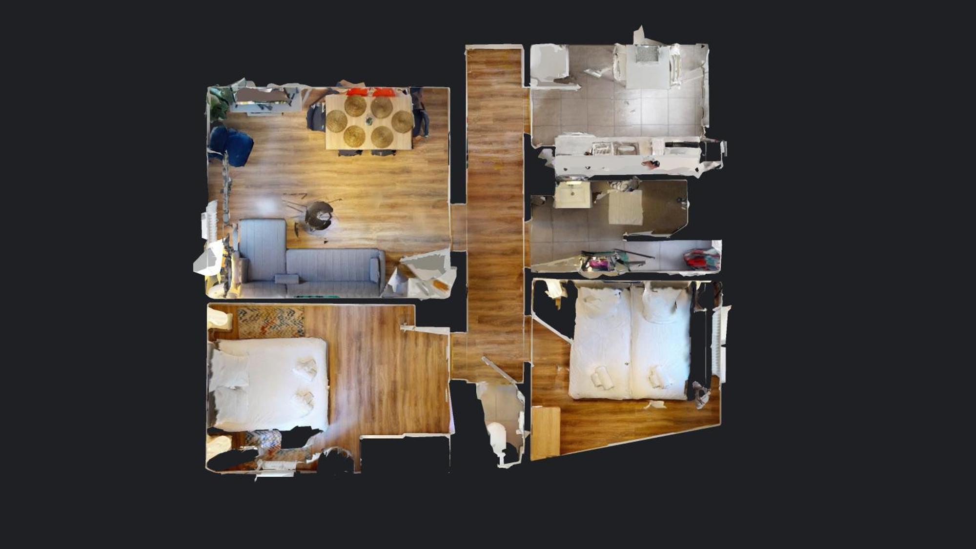 Apartmán Le 22 Ehrmann Štrasburk Pokoj fotografie