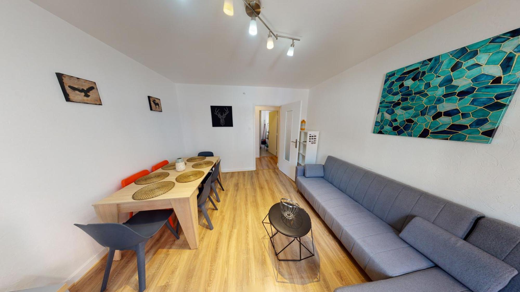 Apartmán Le 22 Ehrmann Štrasburk Pokoj fotografie